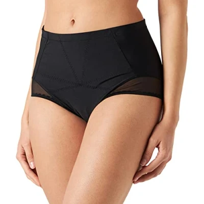 Image de Sans Complexe Femme Roxanne 62pae72 Culotte taille haute, Noir, 38 EU