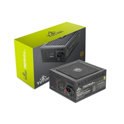 Image de YEYIAN Pegasus 850W Alimentation modulaire pour PC 80+ Gold PCI E Gen 5 ATX 12V Ver 3.0 80 Plus Flat Cables 140mm Fan Gaming Compatible RTX 4070 Ti / 4080/4090 (Noir)