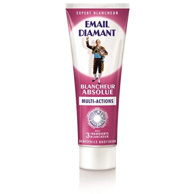 Image de Email Diamant Dentifrice Blancheur Absolue Multi actions 3 ingrédients 75 ml