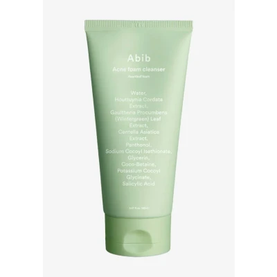 Image de Abib ACNE FOAM Cleanser Heartleaf Nettoyant visage, Taille: 150 ml,