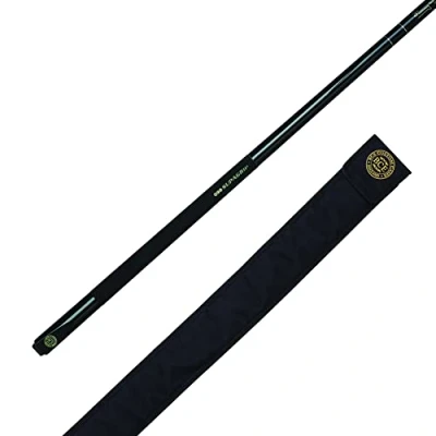 Image de BCE 2 Piece Mark Selby Pool Classic Case 145cm with 9.5mm cue Queue de Billard/Snooker Unisex Adult, Noir,