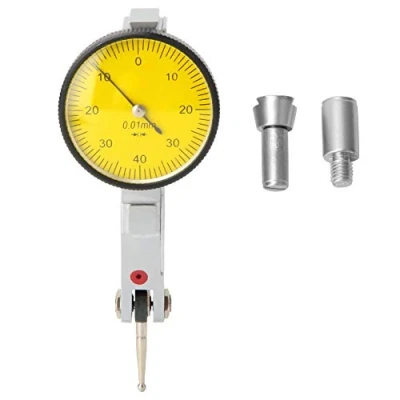 Image de Indicateur de levier 0 0.8mm Micromètre à queue d&#039;aronde 0.01mm, outil mesure d&#039;échelle