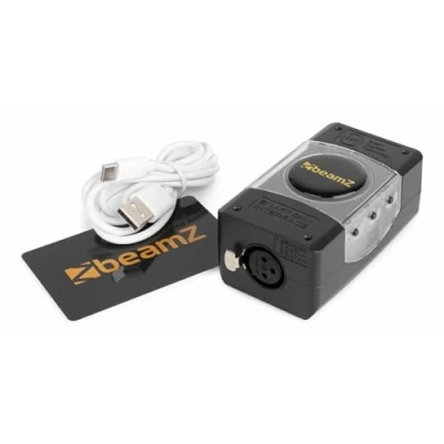 Image de BeamZ Light Rider/Easy Stand Alone DMX, Interface USB Personnalisation des Effets Lumineux, Jusqu&#039;à 512 Canaux, Disponible sous Windows, Parfait pour DJ Professionnels et Amateurs
