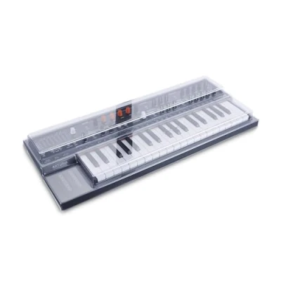 Image de Decksaver Coque pour Arturia MiniFreak Couvercle de protection en polycarbonate super durable couleur transparente fumée, fabriquée au Royaume Uni Le choix des producteurs une