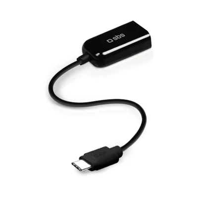 Image de SBS TEKABELOTGTCK câble USB 2.0 0,15 m A C Noir Neuf