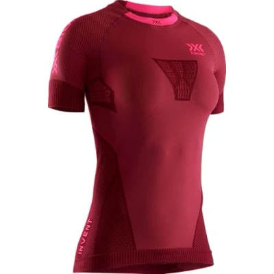 Image de X BIONIC Femme Invent 4.0 Run Speed Chemise, Namib Red/Neon Flamingo, S EU