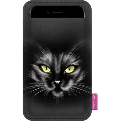 Image de Bertoni Étui de protection en feutre compatible avec iPhone 12/12 Pro/11/11 Pro/X/XR/XS, Galaxy S21/S20/S10/S9/S8/A40, P30, P20 Design bohème