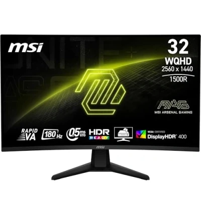 Image de MSI MAG 32CQ6F écran plat de PC 80 cm (31.5 ) 2560 x 1440 pixels Wide Quad HD Noir Neuf