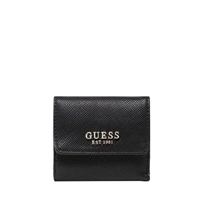 Image de GUESS Laurel SLG Card &amp; Coin Purse, Wallet Women, Noir, Taille Unique