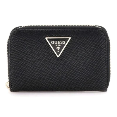 Image de Guess Laurel Medium ZIP Around Portefeuille, Femme, Taille: One Size, Schwarz