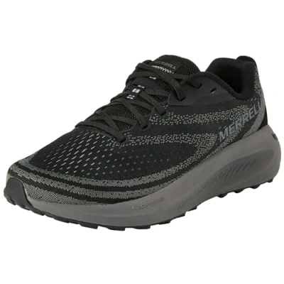 Image de Merrell Morphlite Chaussures de running neutres, Homme, Taille: 46, Black/asphalt Textile