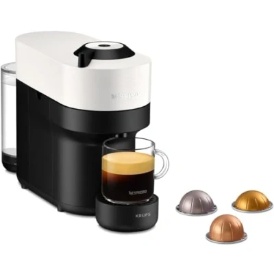 Image de Cafetière à capsules Krups Nespresso Vertuo Pop YY4889FD Blanc