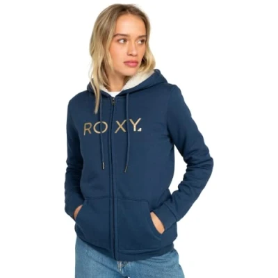 Image de Roxy Sweat à Capuche Femme zippé doublé en Sherpa