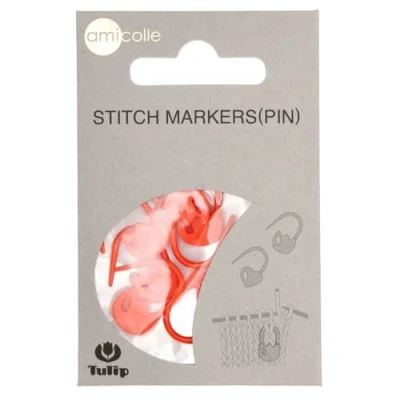Image de Tulip Stitch Markers, Orange, Taille unique