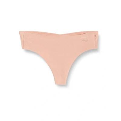 Image de Sloggi 2 PACK String, Femme, Taille: Medium, Cameo brown
