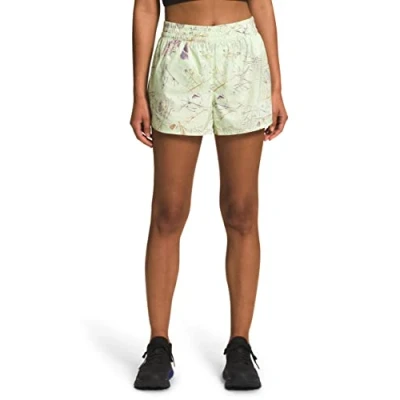Image de The North Face Limitless RUN Short de sport, Femme, Taille: LxR, Lime/cream