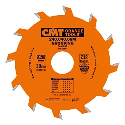 Image de CMT Orange Tools 240,040,06 m scie circulaire à rainer 150 x 12 30 4 z
