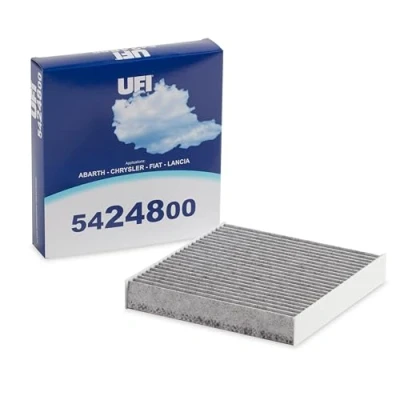 Image de UFI Filters, Filtre d&#039;Habitacle à Charbon Actif 54.248.00, de Remplacement, Adapté aux Voitures, Applicable sur Plusieurs Modèles Abarth, Chrysler, Fiat et Lancia