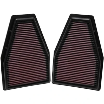 Image de K&amp;N 33 2484 Voiture Filtre à Air de Remplacement, Lavable et Réutilisable