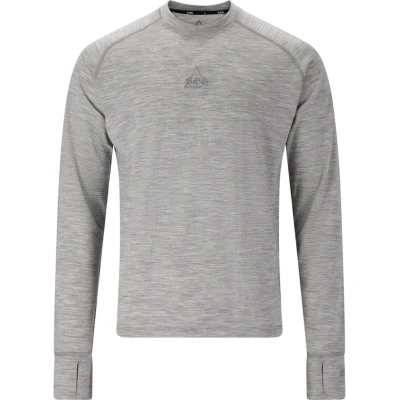 Image de SOS Tshirt à manches longues, Homme, Taille: Large, light grey melange