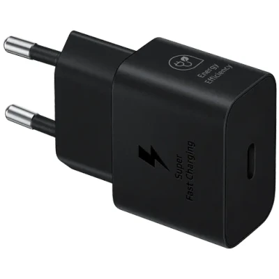 Image de Samsung Chargeur Rapide USB C 25W Noir
