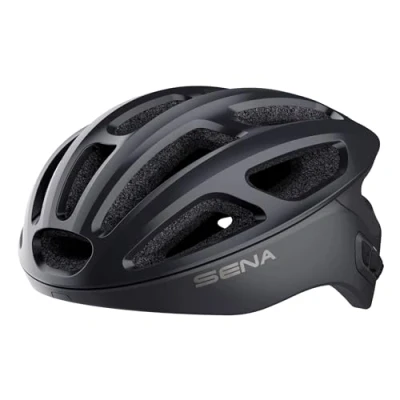 Image de SENA R1 Casque de Vélo Connecté (Matte Black, L)