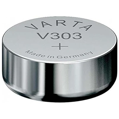 Image de Pile de montre bouton varta 303 SR44SW 1.55v lot 2 piles Varta, 303, SR44