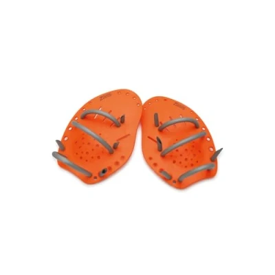 Image de Zoggs Matrix Hand Paddles Plaquettes de Natation Mixte, Noir, L