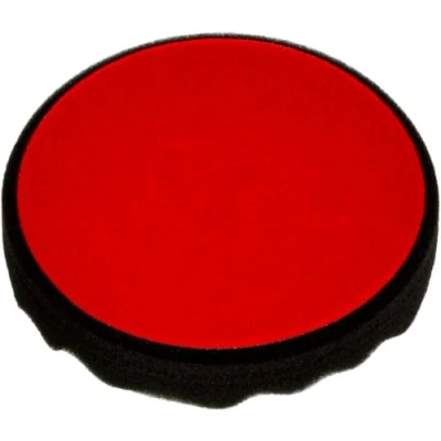 Image de ALCLEAR 5613530F Lot de 2 tampons Finition Anti hologrammes pour Voiture gaufrés, diamètre : 135 x 25 mm, Anthracite, Tampon Polissage en Mousse polisseuse