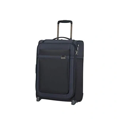Image de Samsonite Airea Upright S Toppocket extensible, Bagage cabine, 55 cm, 41/46 L, Bleu (Dark Blue)