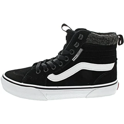 Image de Vans Femme Filmore Hi Vansguard Basket, (Suede) Black/White, 36.5 EU