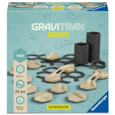 Image de Ravensburger Gravitrax Junior Set d&#039;extension Rails My Trax 35 pièces Circuit de billes Jeu construction créatif Parcours à construire Dès 3 ans Version française 27401