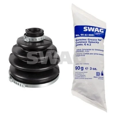 Image de SWAG 33 10 1732 Soufflet De Cardan côté roue, Essieu avant Caoutchouc FORD: Focus 2, C Max, Max