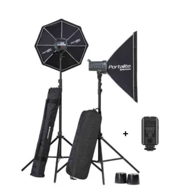 Image de Elinchrom D LITE RX 4/4 Softbox To Go Kit studio photo Noir Neuf