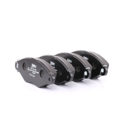 Image de VALEO 301726 Jeu de plaquettes frein FIRST Essieu avant contact signal d&#039;usure exclu sans tôle anti bruit PEUGEOT: 306 Berline, 3/5 portes