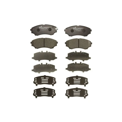 Image de DELPHI LP2036 Jeu de plaquettes frein avec indicateur d&#039;usure tôle anti bruit accessoires FORD: Ranger Mk2, MAZDA: BT 50 Pick up