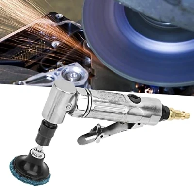 Image de Meuleuse Pneumatique avec disque De meulage 2 pouces MBPS Cintreuse industrielle 90 degrés, Machine Gravure