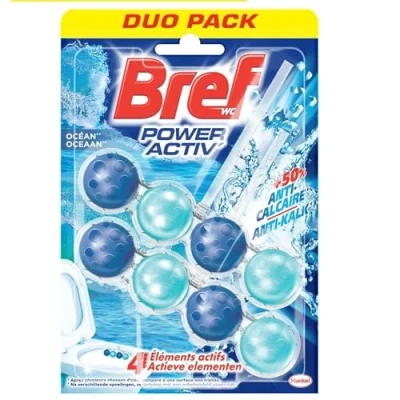 Image de BREF Wc Power Activ Ocean 100G Lot De 4 Vendu Par