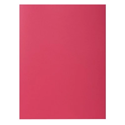 Image de Exacompta Réf. 807016E Paquet de 30 sous chemises ROCK&#039;&#039;S 80 g/m2 aux couleurs vives certifiées PEFC™ dimensions 22 x 31 cm pour format A4 couleur framboise