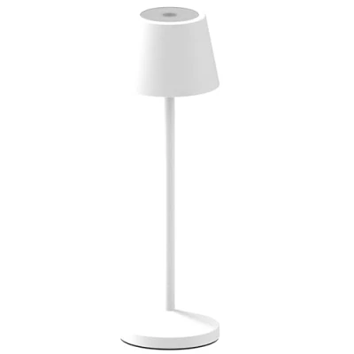 Image de Lampe de table sans fil LED blanc chaud dimmable EMILY H25cm, White