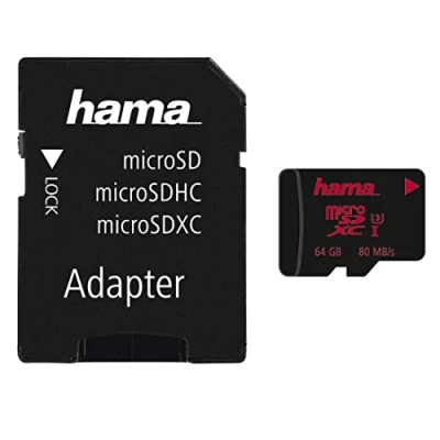 Image de Hama 00213115 mémoire flash 64 Go MicroSDXC UHS I Classe 3 Neuf