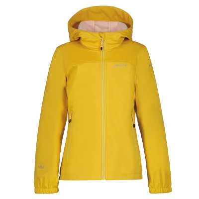 Image de Icepeak Kleve JR Unisex Veste softshell pour enfants, Taille: 15 16a, Gelb