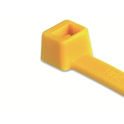 Image de HellermannTyton 116 08014 T80R N66 YE C1 Serre câble 210 mm 4.60 jaune 100 pc(s)