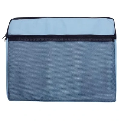 Image de Cathedral Sac zippé en toile Format A4 bleu