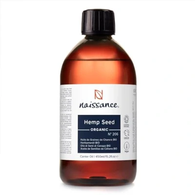 Image de Naissance Huile de Graines Chanvre Certifiée BIO (No. 206) 450ml pour Visage, Cheveux Naturelle et Pressée à Froid