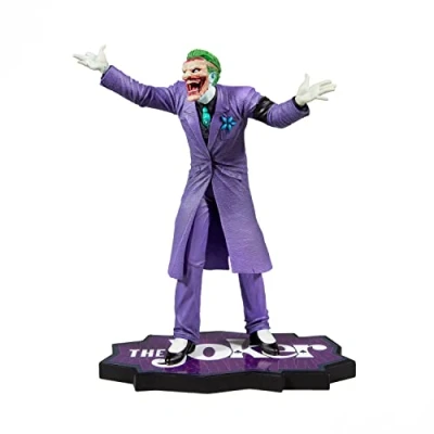 Image de McFarlane DC Multiverse Figurine Premium 18cm The Joker Purple Craze Design par Greg Capullo (Statue en résine) TM30207