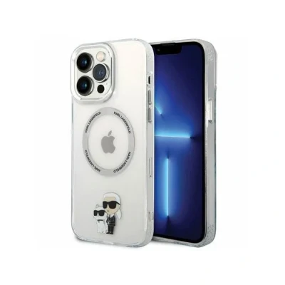 Image de Karl lagerfeld IML NFT Choupette MagSafe Coque pour iPhone 13 Pro Max (Transparent)