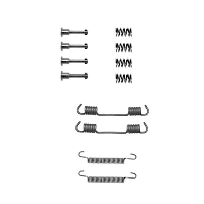 Image de DELPHI LY1194 Kit d&#039;accessoires, mâchoires de frein stationnement BMW: 3 Berline, Coupe, Cabriolet