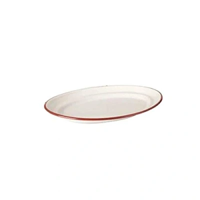 Image de Ibili 908730 Plat Ovale Verre Blanc 30 x 20 3 cm