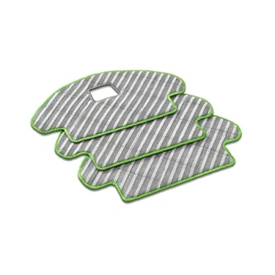 Image de iRobot Pièces Authentiques Lingette de Nettoyage Lavable combinée Roomba (x3) Réutilisable Compatible Uniquement avec la série Combo Gris et Vert